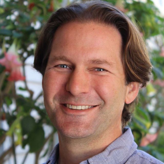 Professional portrait of Kelly Caylor, Professor of Geography at UC Santa Barbara.